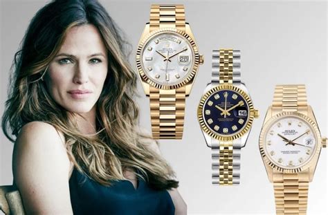 jennifer garner rolex|women wearing Rolex watches.